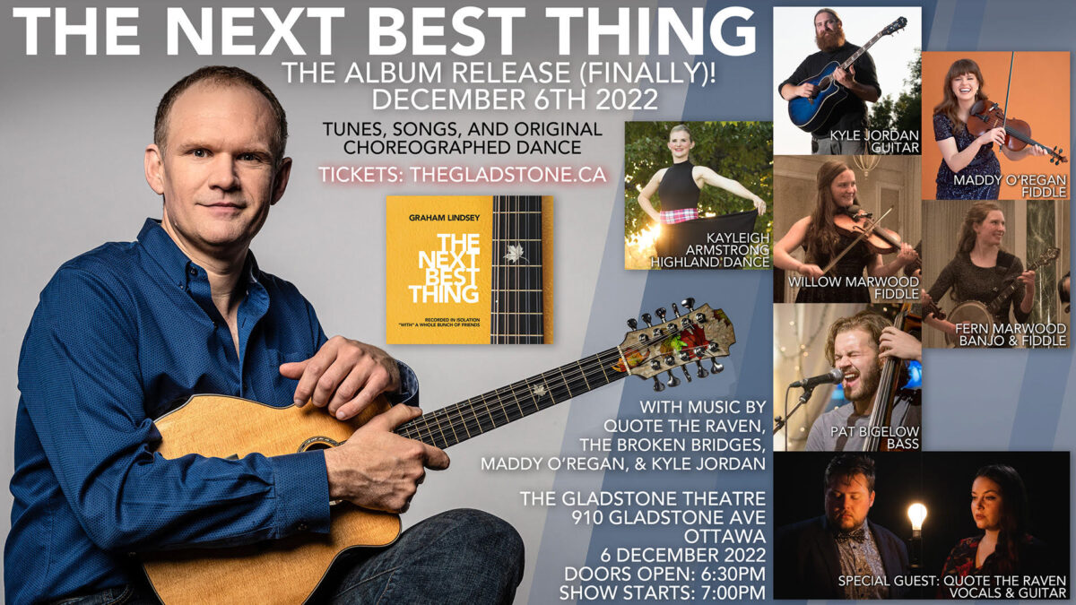 The Next Best Thing – CD Release Party with Graham Lindsey and Friends